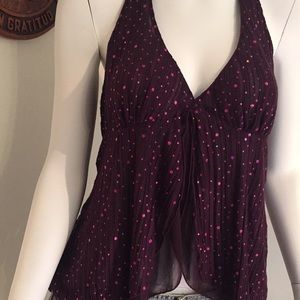 Gorgeous Vintage Guess halter top Large